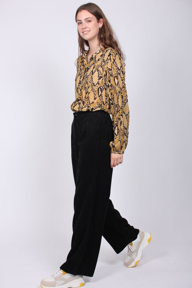 Boyas MW Trousers - Black - Second Female - Bukser & Shorts - VILLOID.no
