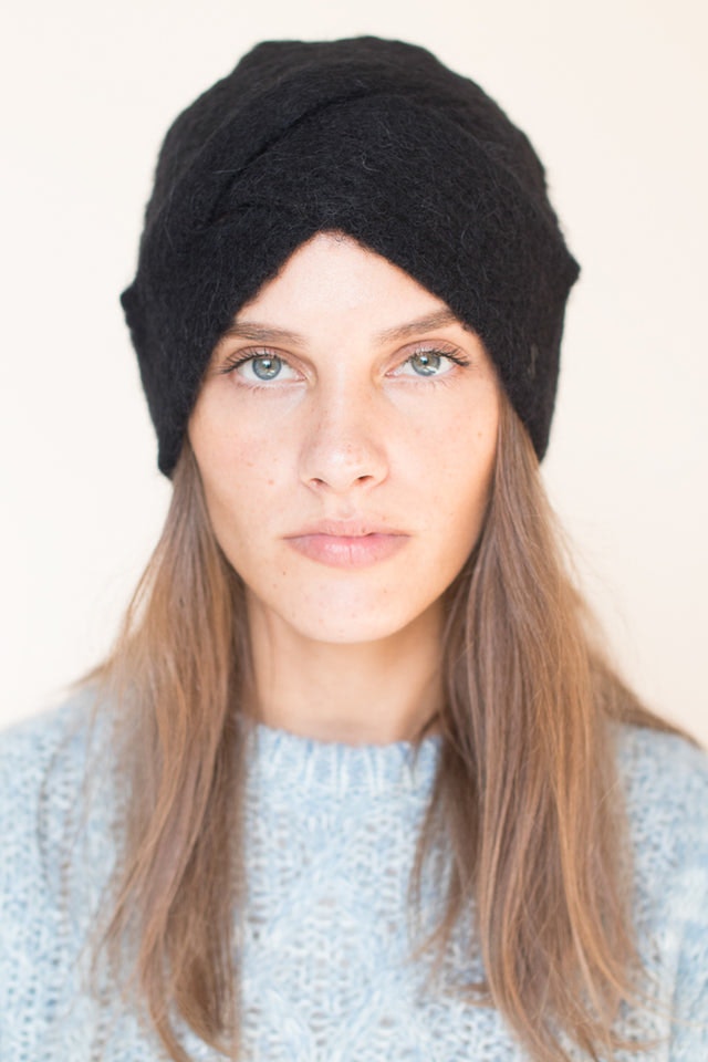 Heather hat - Black - MAUD - Tilbehør - VILLOID.no