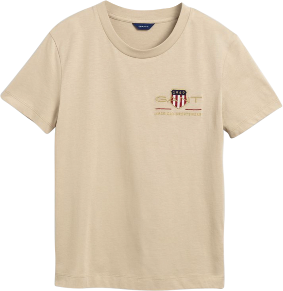 Archive Shield SS T-shirt - Dry Sand