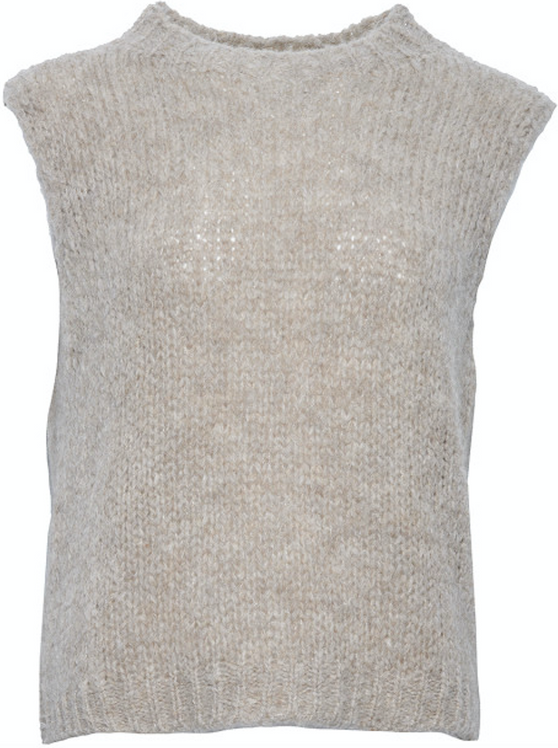 Kala Vest Wool - Sand - Noella - Gensere - VILLOID.no