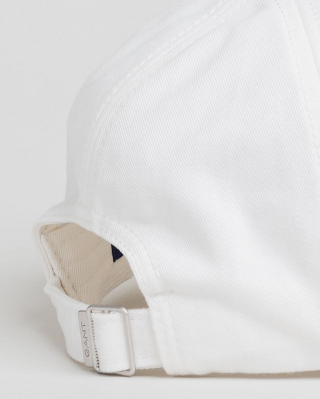 Cotton Twill Cap - White