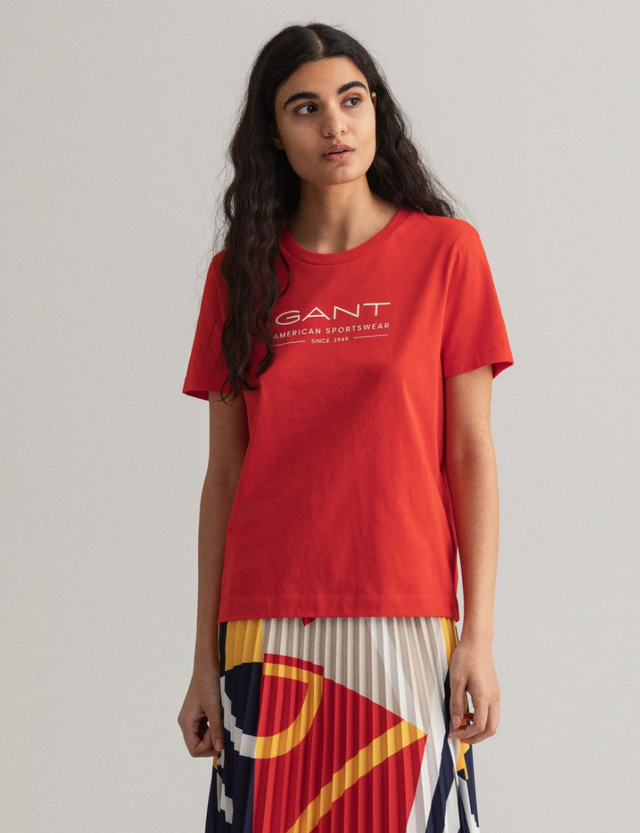 Summer SS T-Shirt - Lava Red