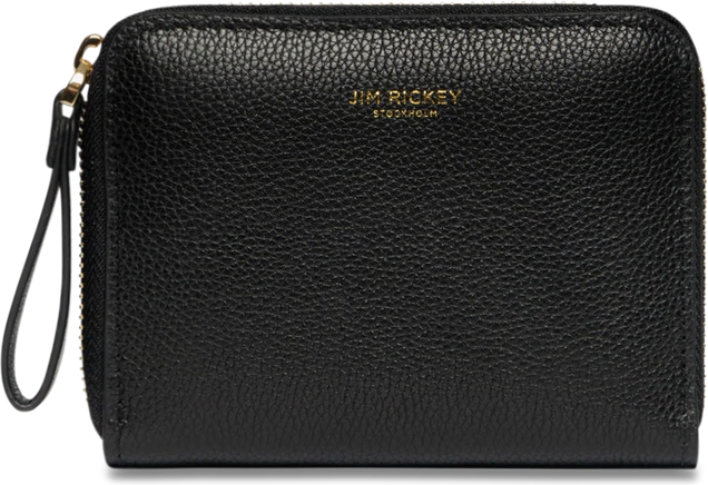 Small Zip Wallet - Black