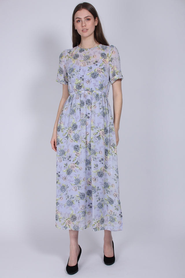 Alice flowerdress - Lilac - Line of Oslo - Kjoler - VILLOID.no