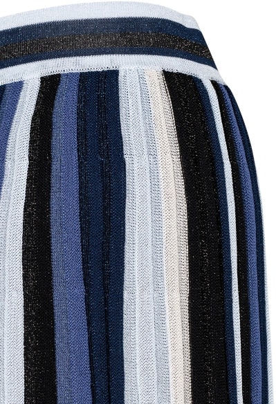 Pleated Skirt - Xenon Blue - MAUD - Skjørt - VILLOID.no