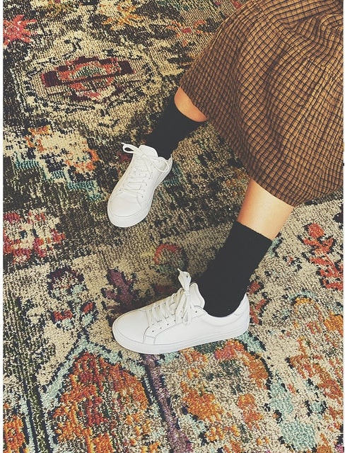Type - White Leather
