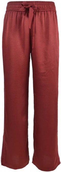 Yva Trousers - Cabernet - Second Female - Bukser & Shorts - VILLOID.no