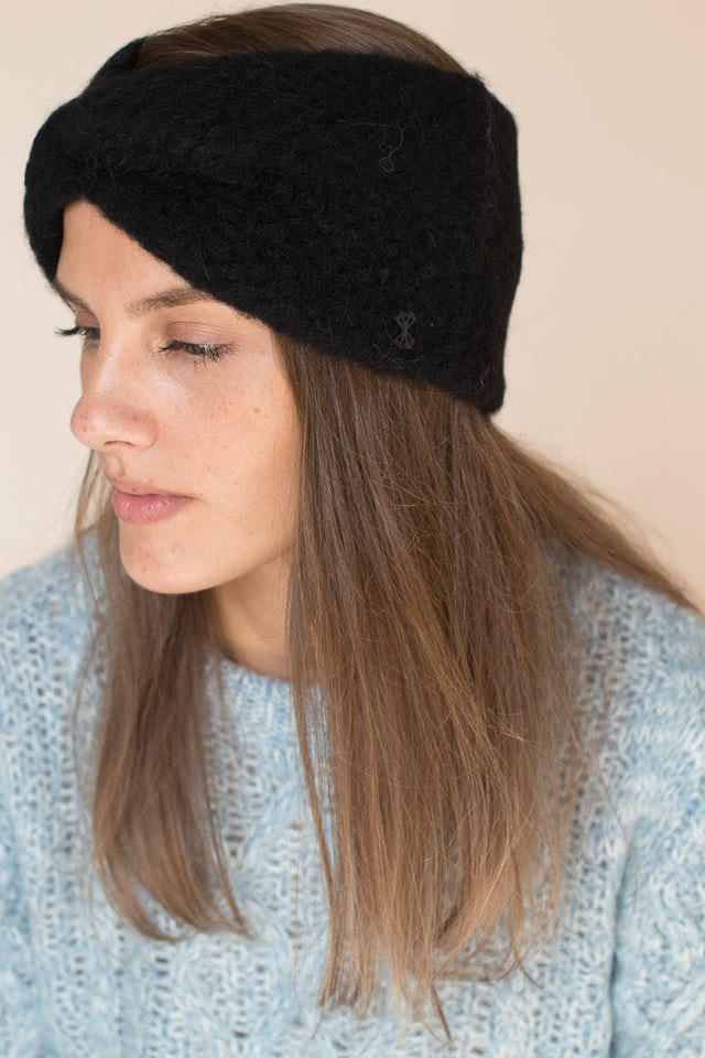 Headband Narrow - Black - MAUD - Tilbehør - VILLOID.no