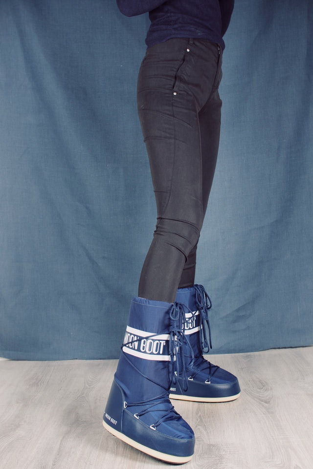 Moon Boot Nylon - Blue - Moon Boot - Sko - VILLOID.no