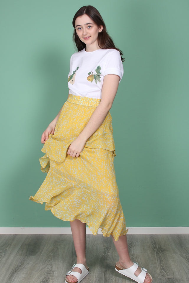 Olivia skirt - Sunshine - Second Female - Skjørt - VILLOID.no