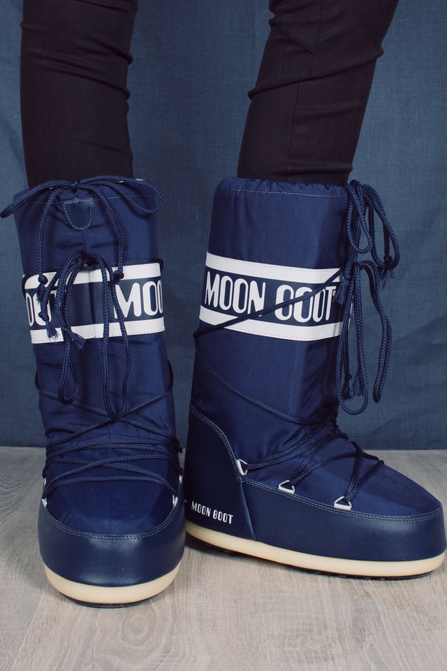 Moon Boot Nylon - Blue - Moon Boot - Sko - VILLOID.no