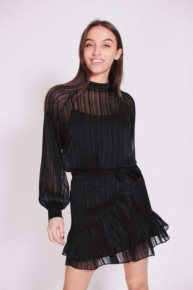 Janny Wrap Skirt - Second Female - Skjørt - VILLOID.no