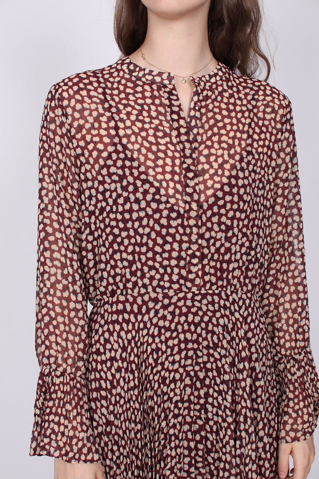 Anita LS Maxi Dress - Port Royale - Second Female - Kjoler - VILLOID.no