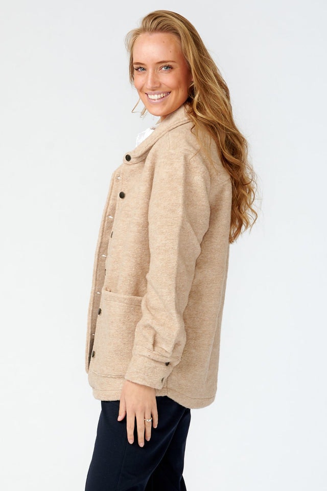 Viksa Jacket Wool - Camel