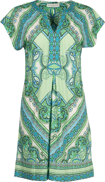 Lena Jersey Dress - Lime