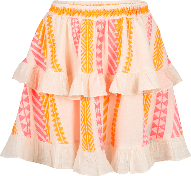 Mykonos Skirt - N.Orange/N.Pink