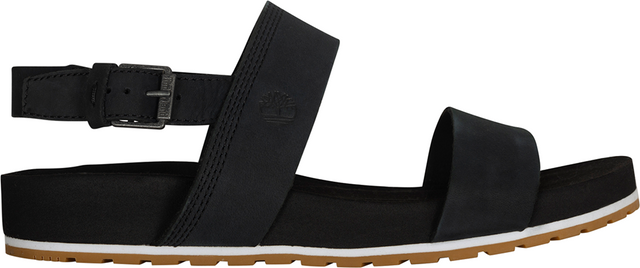 Malibu Waves 2 Band Sandal - Black Nubuck