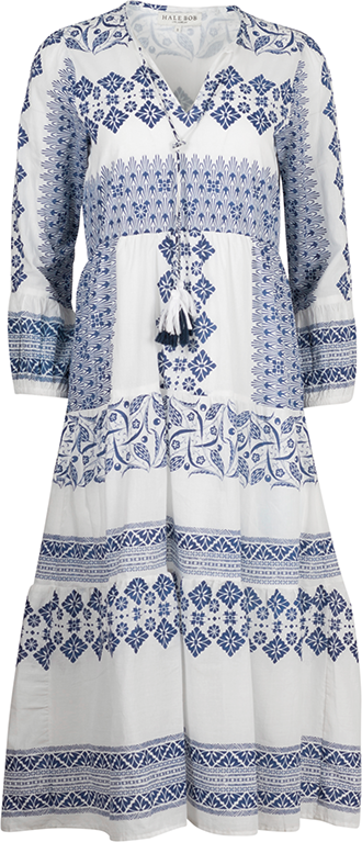 London Voile Dress - Navy