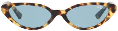 Brown Yellow Tortoise - Blue - Vogue - Tilbehør - VILLOID.no