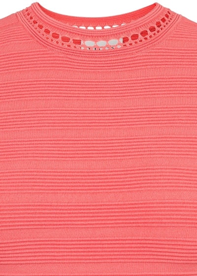 Ottoman Knit Dress - Emberglow - MAUD - Kjoler - VILLOID.no