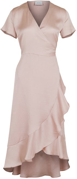 Magga Solid Dress - Powder - Neo Noir - Kjoler - VILLOID.no
