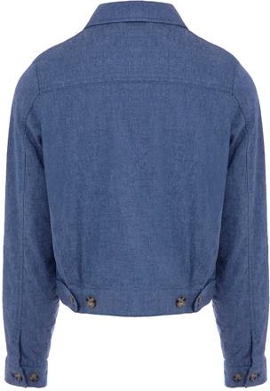Cate Jacket - Mid Blue Melange