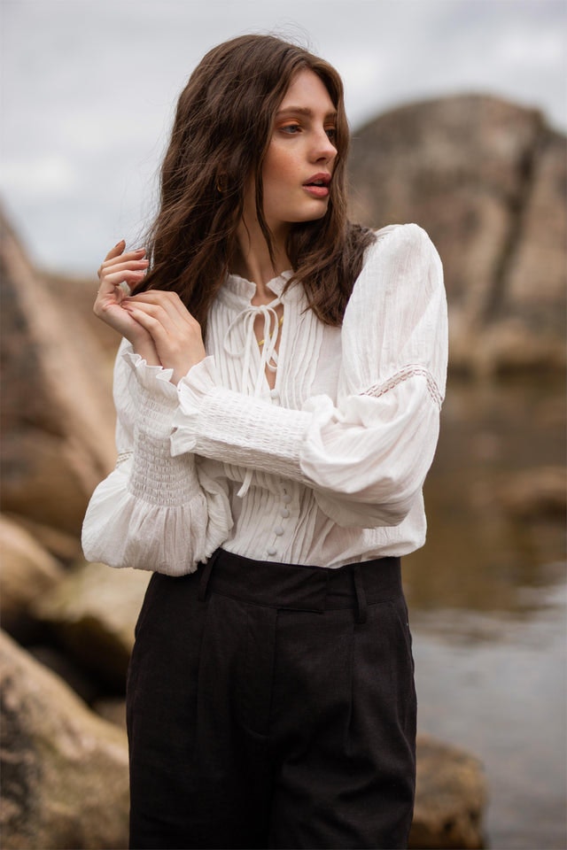 Marisa Blouse - White