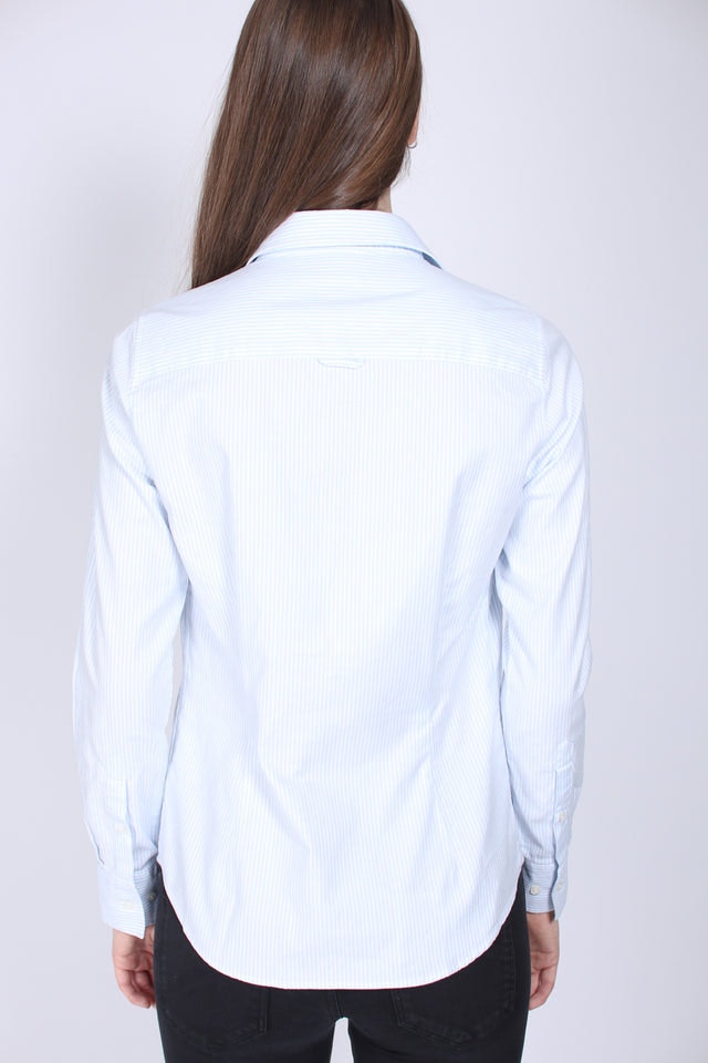 Stretch Oxford banker shirt - Light blue - GANT - Bluser & Skjorter - VILLOID.no