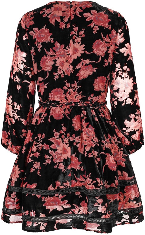 Sutton Dress - Rose Velvet - Love Lolita - Kjoler - VILLOID.no