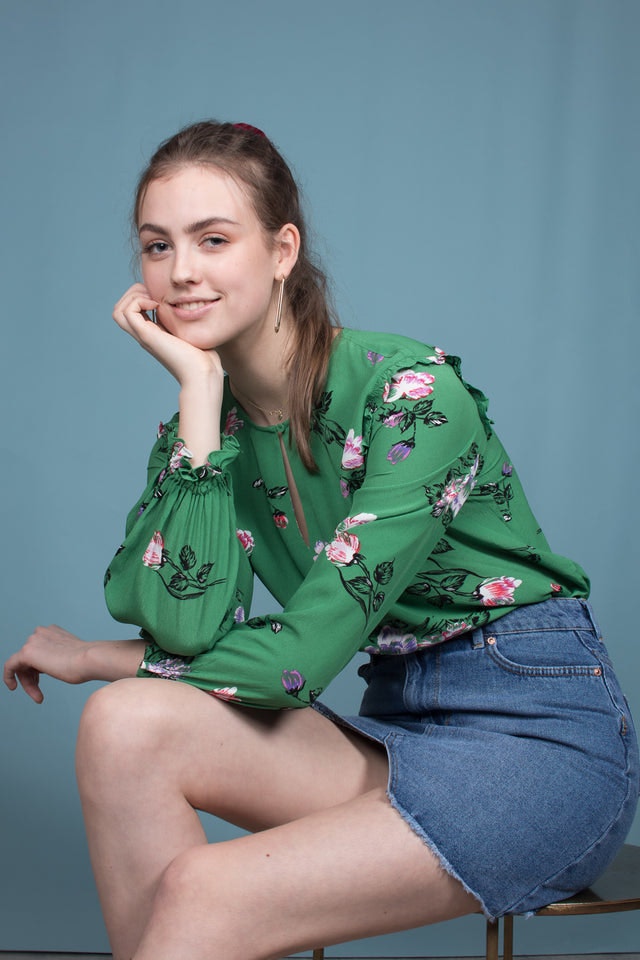 Ronja Blouse - Jelly Bean - Second Female - Bluser & Skjorter - VILLOID.no