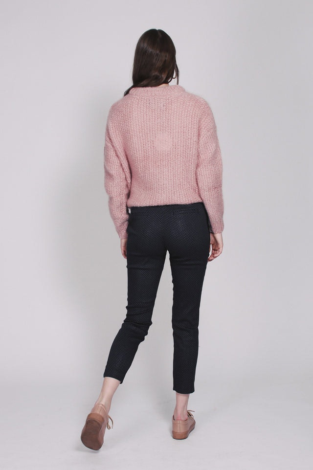 Kylie Crop - Navy Night - FiveUnits - Bukser & Shorts - VILLOID.no