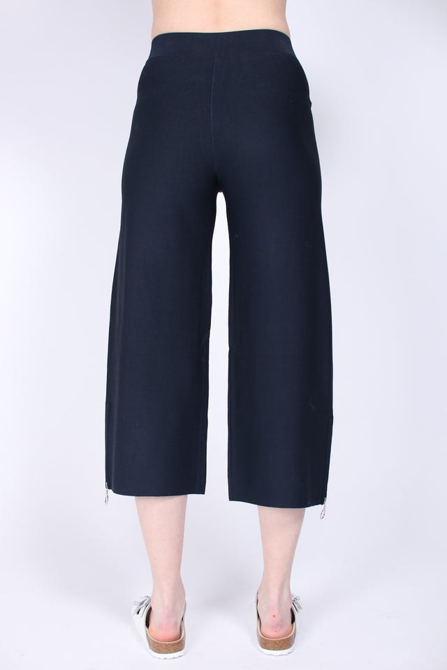Zip Leg Pant - Sky Captain - MAUD - Bukser & Shorts - VILLOID.no