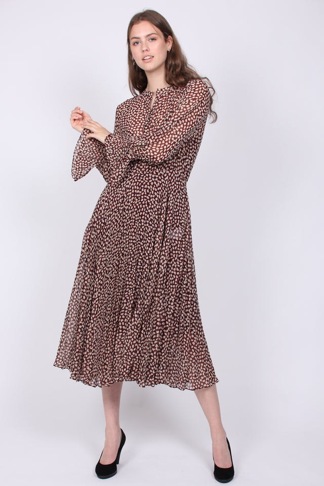 Anita LS Maxi Dress - Port Royale - Second Female - Kjoler - VILLOID.no