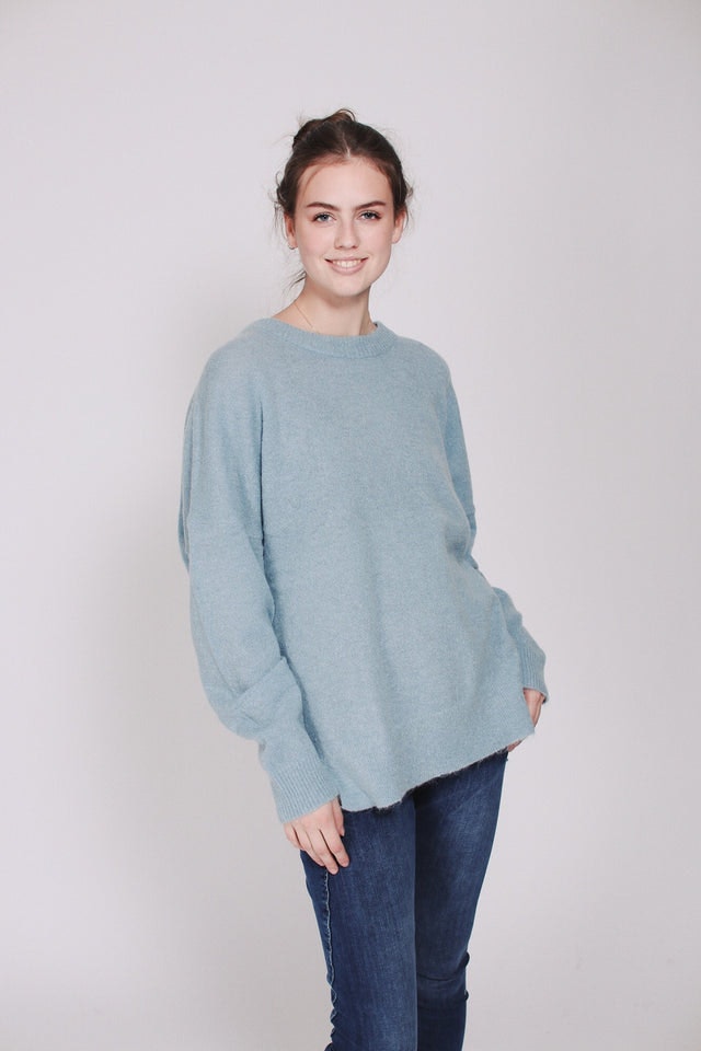 Simone Sweater - Light Blue - Line of Oslo - Gensere - VILLOID.no