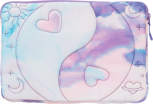 Yin Yang Computer Sleeve 13" - Blue