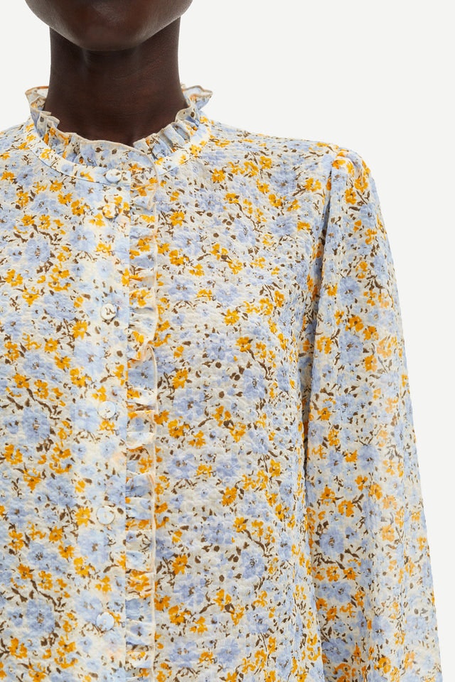 Zarani LS Shirt AOP 12888 - Apricot Blossom