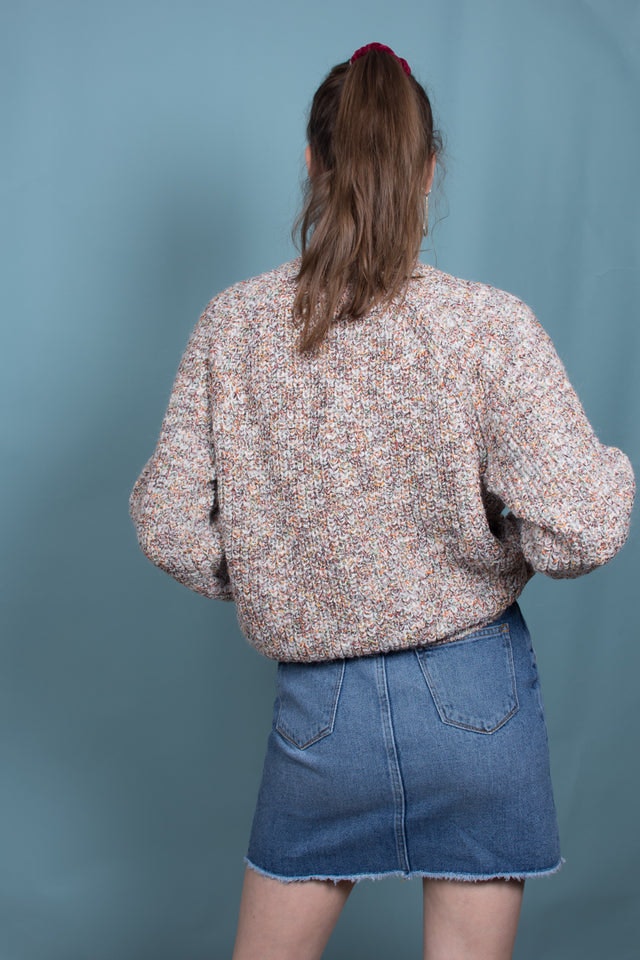 Agnete Knit Cardigan - Off White - Second Female - Gensere - VILLOID.no