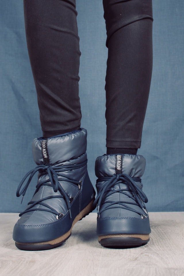 Moon Boot W.E Low Nylon - Denim Blue - Moon Boot - Sko - VILLOID.no