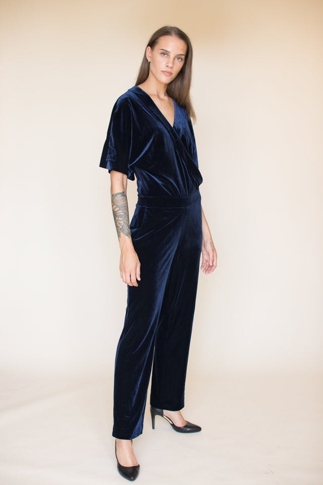 Joanna Jumpsuit - Blue Nights - MAUD - Jumpsuits - VILLOID.no