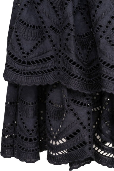 Lace Skirt - Sky Captain - MAUD - Skjørt - VILLOID.no