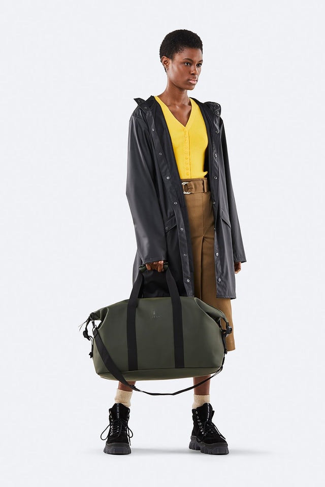 Weekend Duffel Bag - Green - Rains - Tilbehør - VILLOID.no