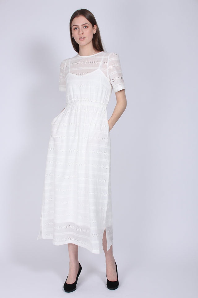 Alice lacedress - creme - Line of Oslo - Kjoler - VILLOID.no