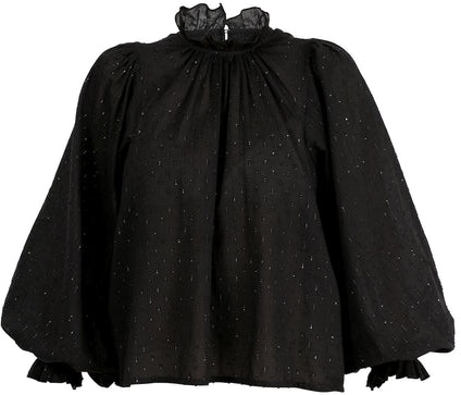 Sort Pia Tjelta Sofia Blouse Bluse - Pia Tjelta - Bluser & Skjorter - VILLOID.no
