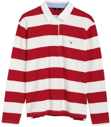 Original Barstripe Heavy Rugger LS - Red - GANT - Bluser & Skjorter - VILLOID.no