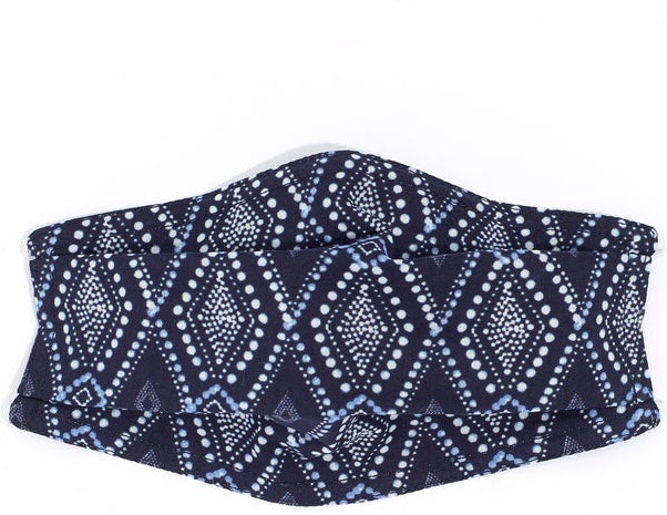 Shibori Mask - Navy - ECHO - Tilbehør - VILLOID.no