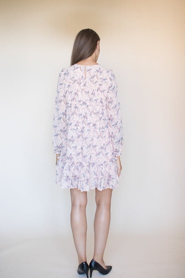 Isabelle short dress - Pink - Line of Oslo - Kjoler - VILLOID.no