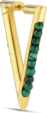 Bermuda Earring - Malachite