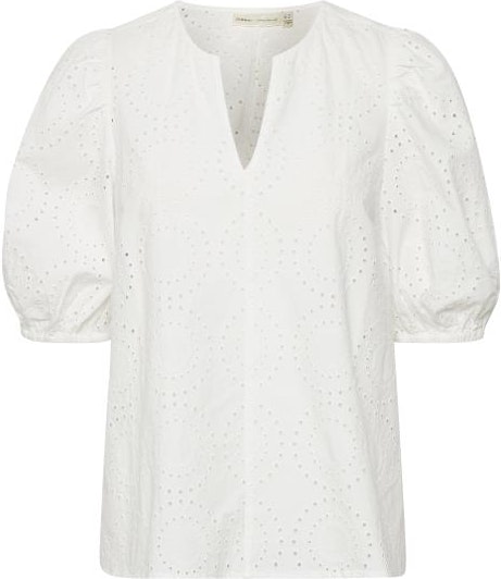 HarleneIW Debby Blouse - Pure White