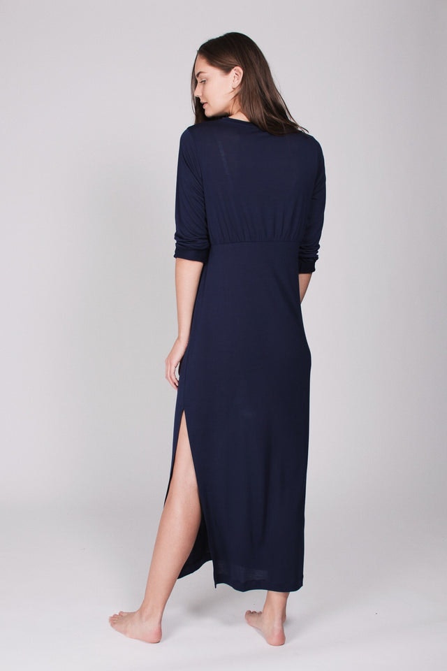 The 00:00 Dress - Midnight Blue - AWAN - Loungewear - VILLOID.no