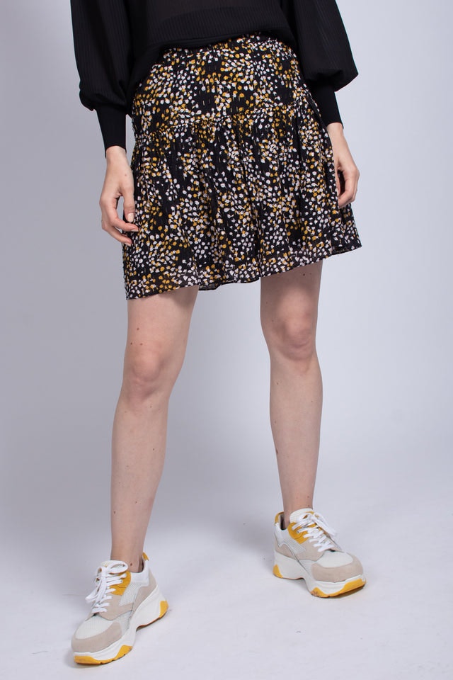 Peach Skirt - Black - Second Female - Skjørt - VILLOID.no